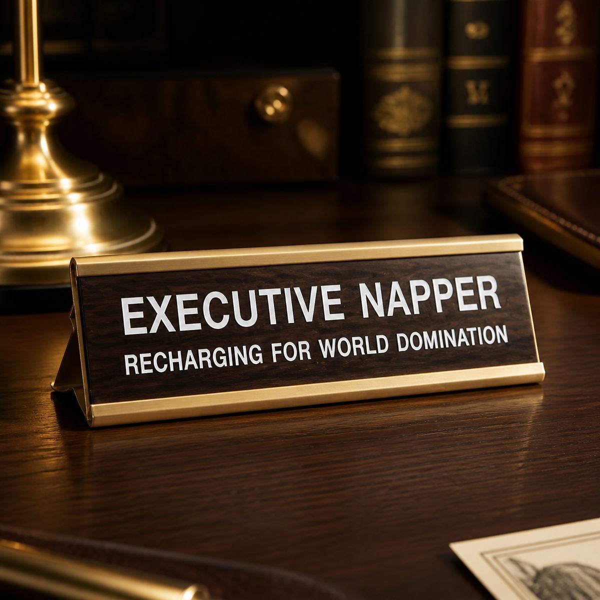 Funny Office Decor Sign, Funny Office Desk Accessory, Desk Signs for Work - MyPhotoSocksAu