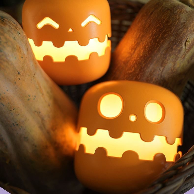Pumpkin Night Light - Fun and Creative Gift, Ambiance Lamp Halloween Decoration Pumpkin Lantern for Halloween - MyPhotoSocksAu