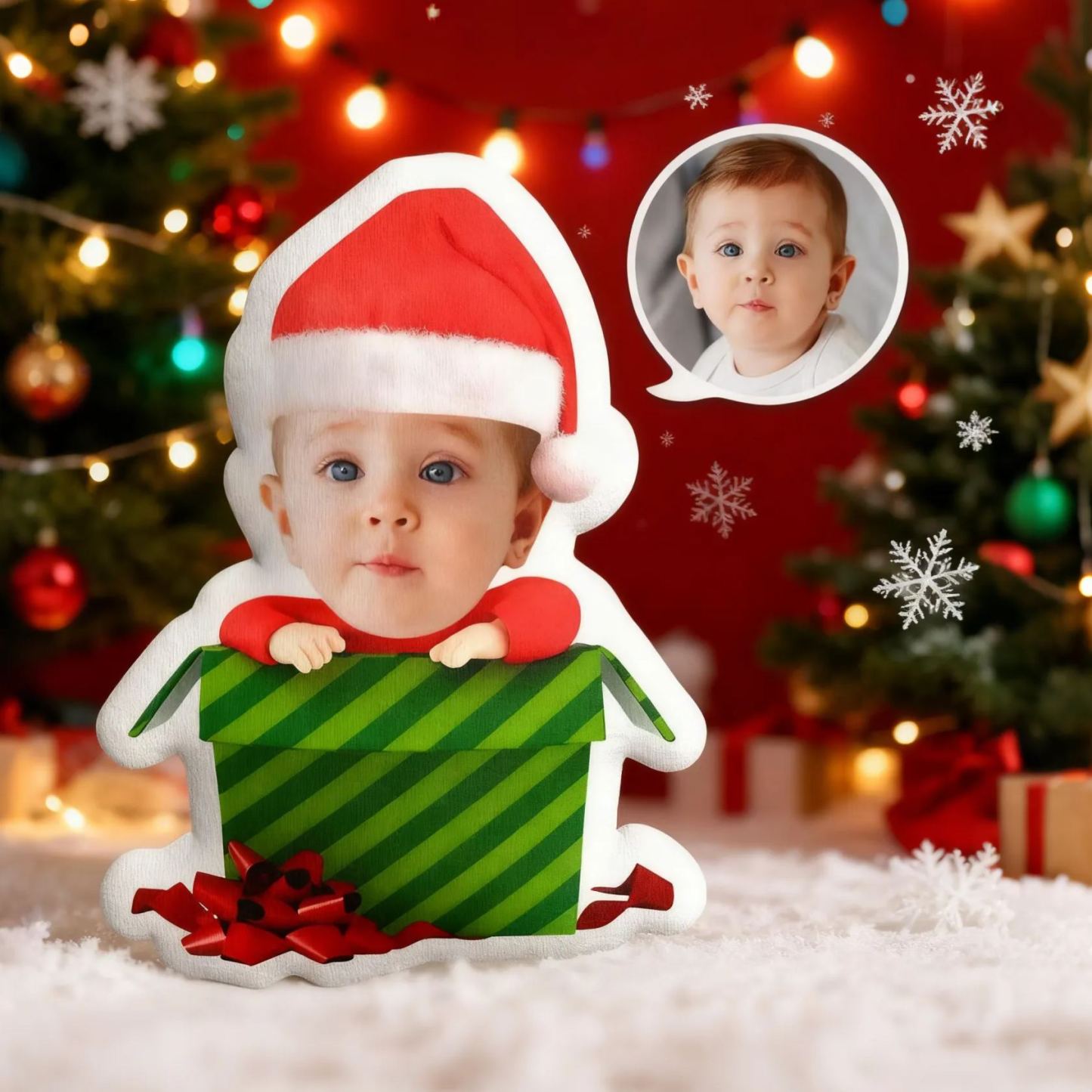 Custom Face Pillow Personalized Photo Pillow Squatting Spiderman MiniMe Pillow Gifts Box for Him - MyPhotoSocksAu