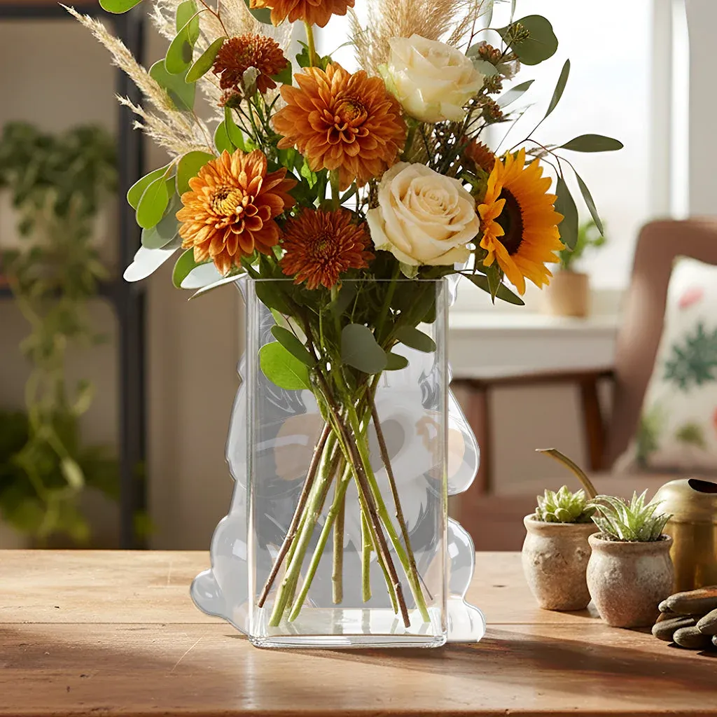 Custom Any Photo - Love My Pet - Personalized Dog Acrylic Pot - MyPhotoSocksAu