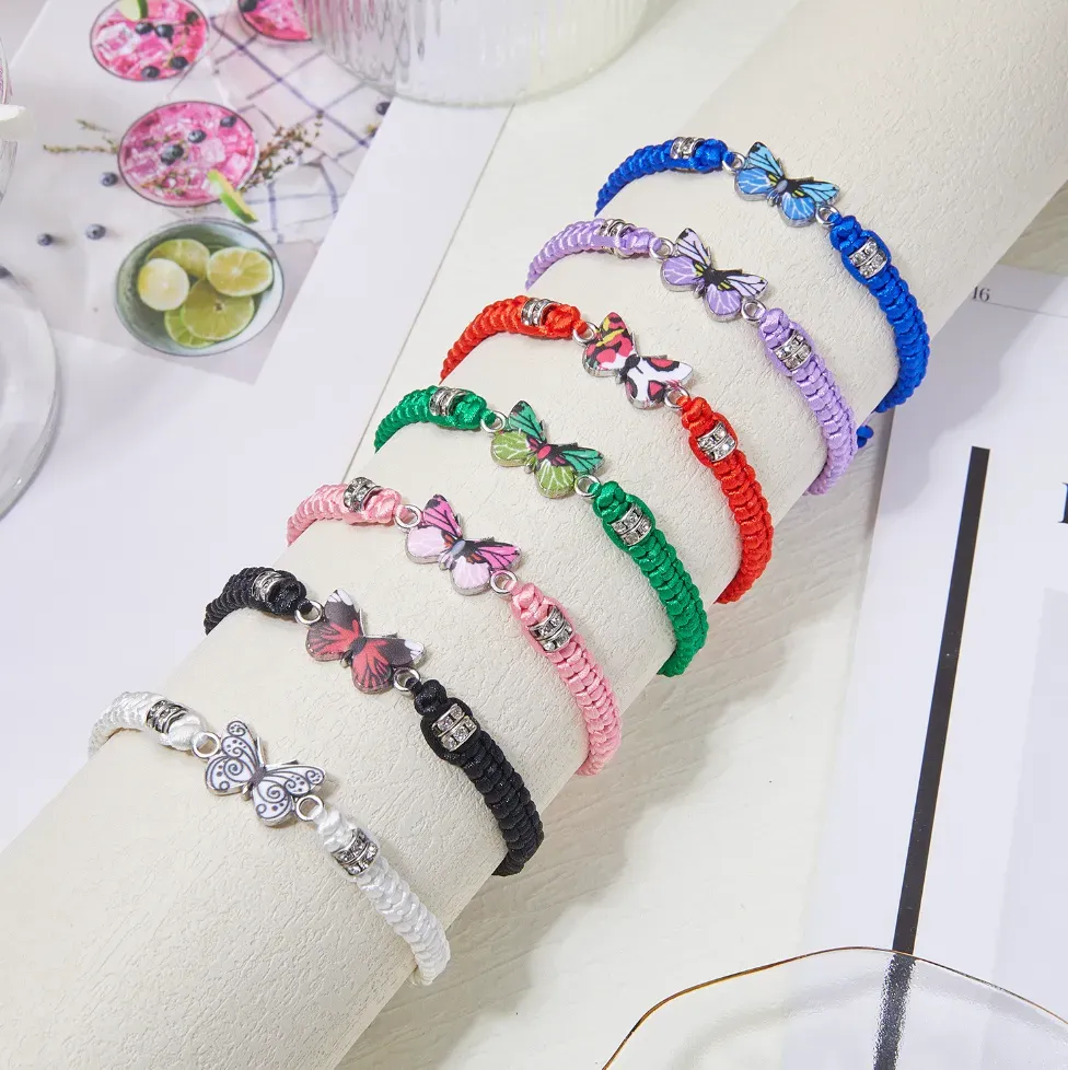 For Memorial - They Fly With Us Every Day Butterfly Bracelet - MyPhotoSocksAu