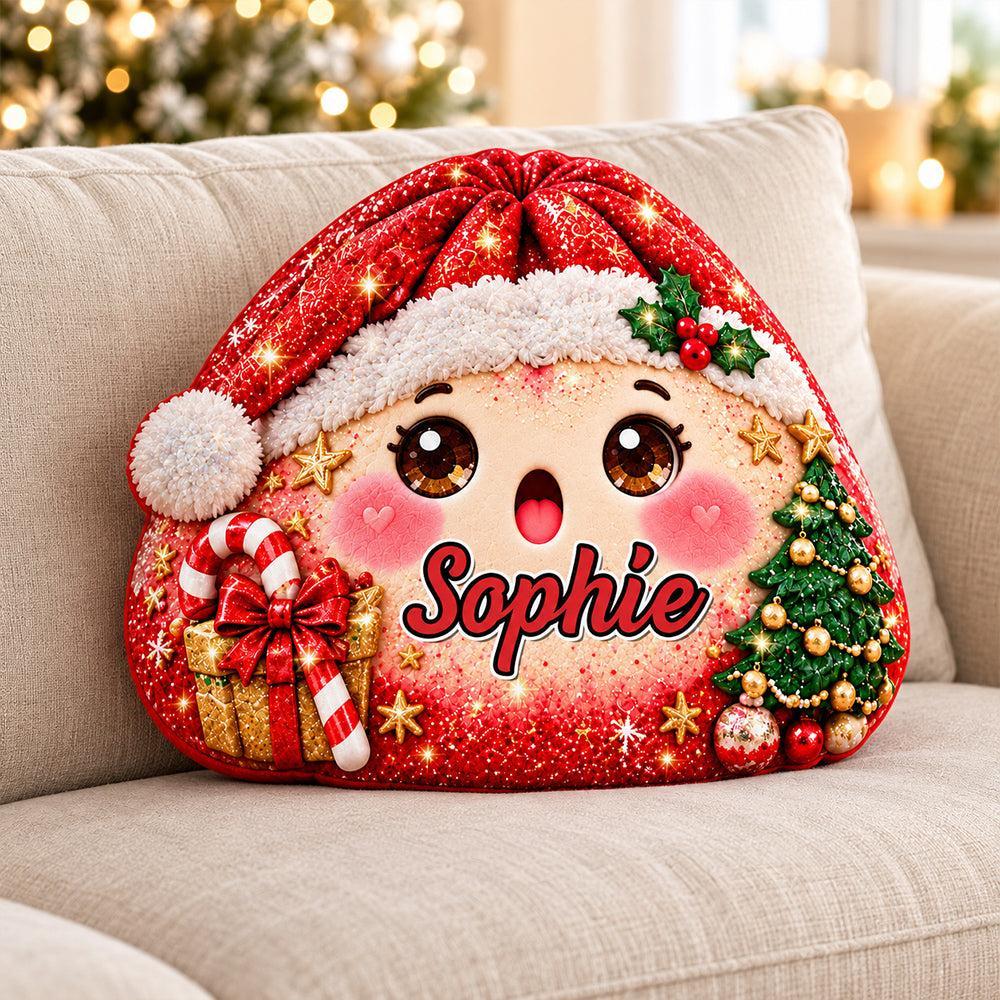 Custom Dumpling Squishy Pillow, Christmas Birthday Gift For Kids • Cutie Wishes - Personalized Shaped Pillow - MyPhotoSocksAu