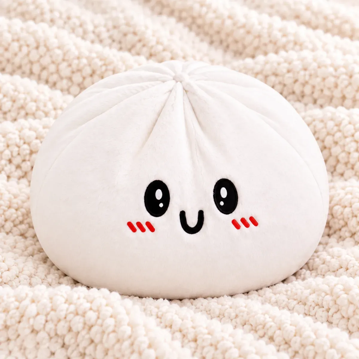 Rainbow Dumpling Plush Pillow for Kids – Cute Squishy Gift for Birthday, Easter & Christmas - MyPhotoSocksAu