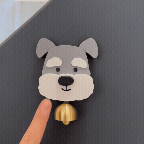 Custom Pet Photo 3D Fridge Magnet for Pet Lover - MyPhotoSocksAu