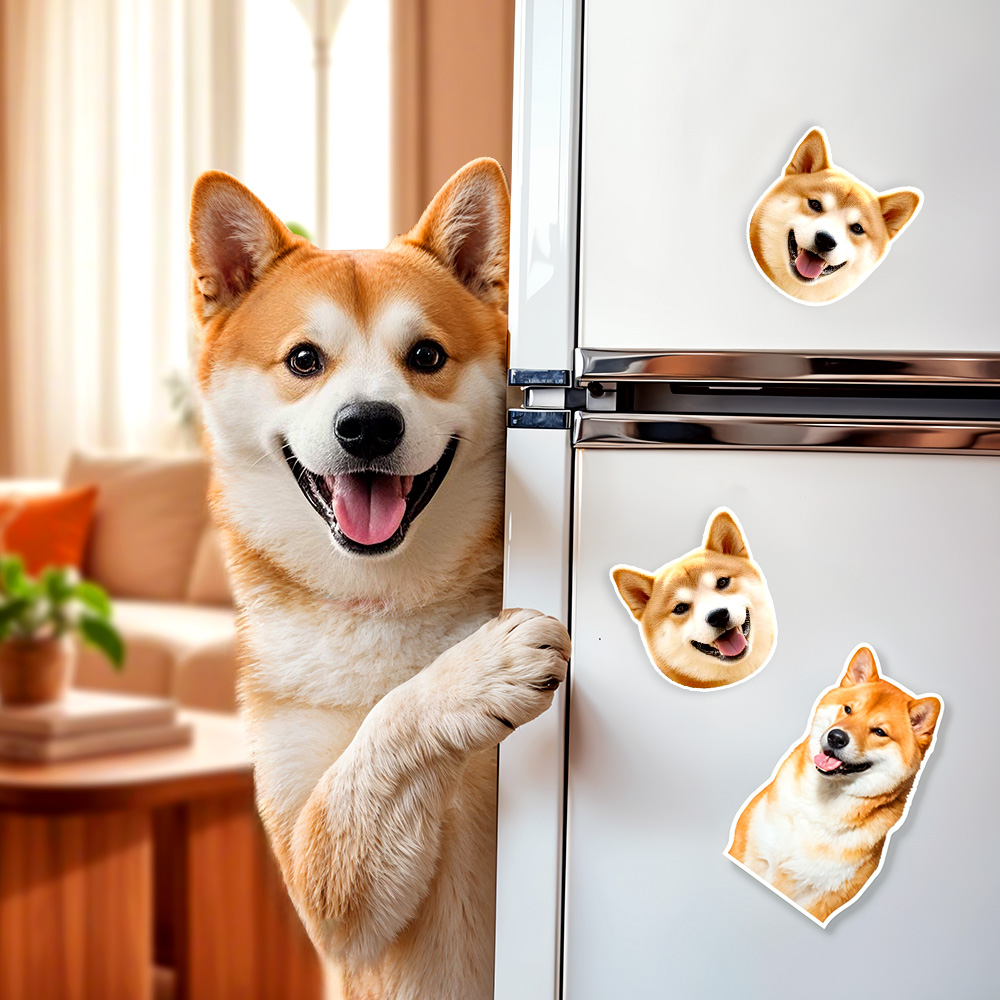 Best Custom Magnet High Quality - Fridge Magnetic Photo Gift Save Your Best Holiday Photo Gift