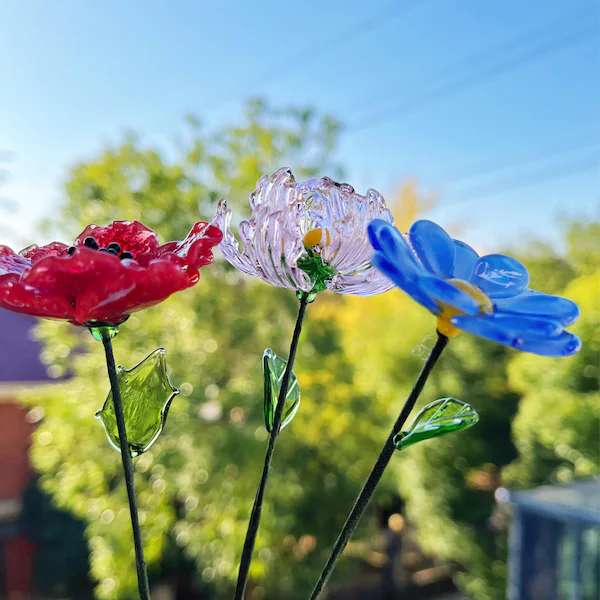 Custom Glass Birth Month Flower Gift For Mom Grandma Mother's Day Gift