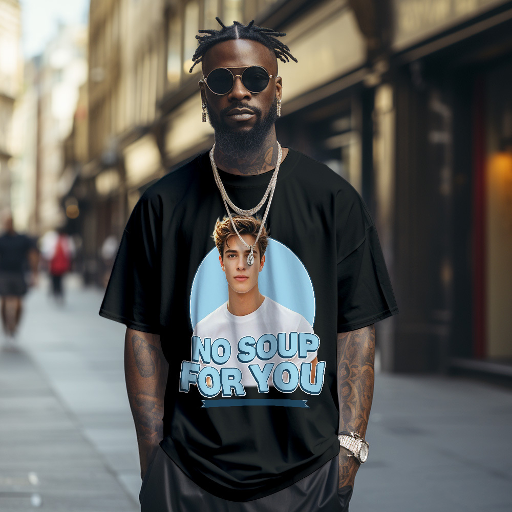 Personalized Photo Vintage T-shirts Old School T-shirt for Lover - MyFaceUnderwearAU