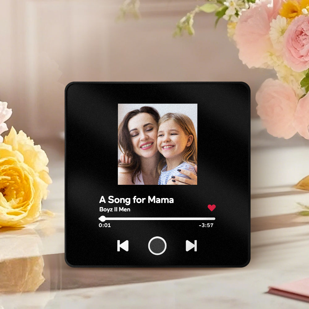 Personalized Mum Photo Album Fridge Magnet Music Wall Photo Sticker Music Movement That Can Be Played Without Cell Phone Music Fridge Magnet Pro - MyFaceUnderwearAU