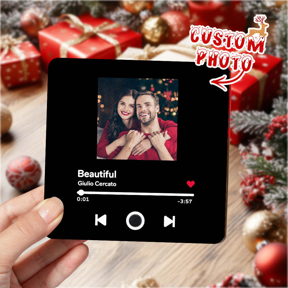 Custom Photo Album Music Fridge Magnet Custom Phone Spotify Music Fridge Magnet Pro Christmas Gifts For Family