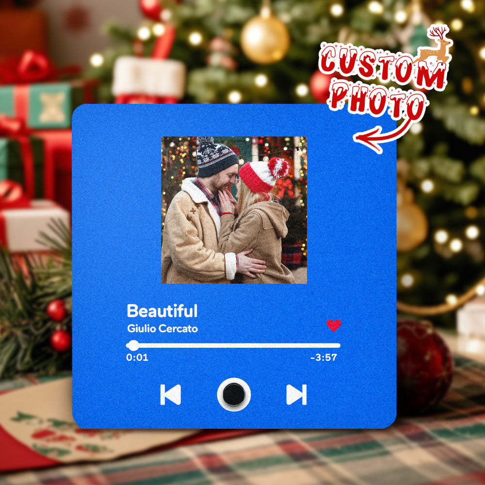 Custom Photo Album Music Fridge Magnet Custom Phone Spotify Music Fridge Magnet Pro Christmas Gifts For Family