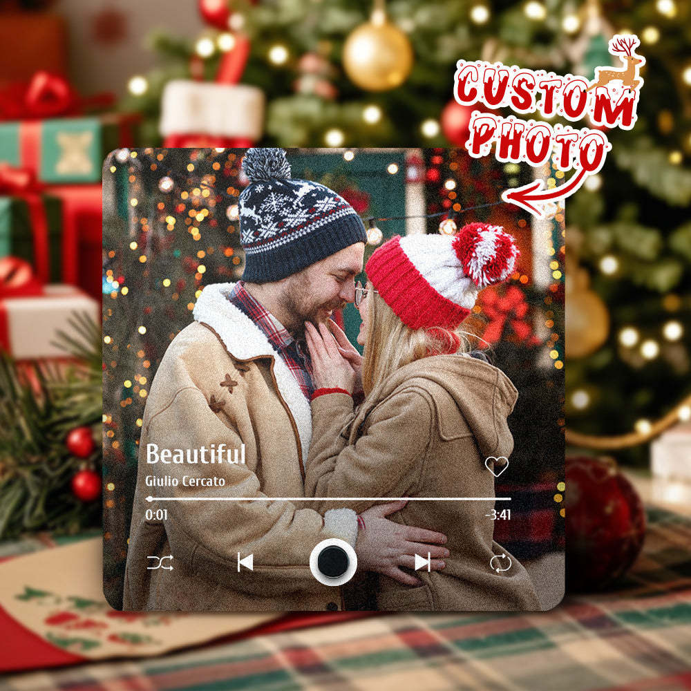 Custom Photo Album Music Fridge Magnet Custom Phone Spotify Music Fridge Magnet Pro Christmas Gifts For Family
