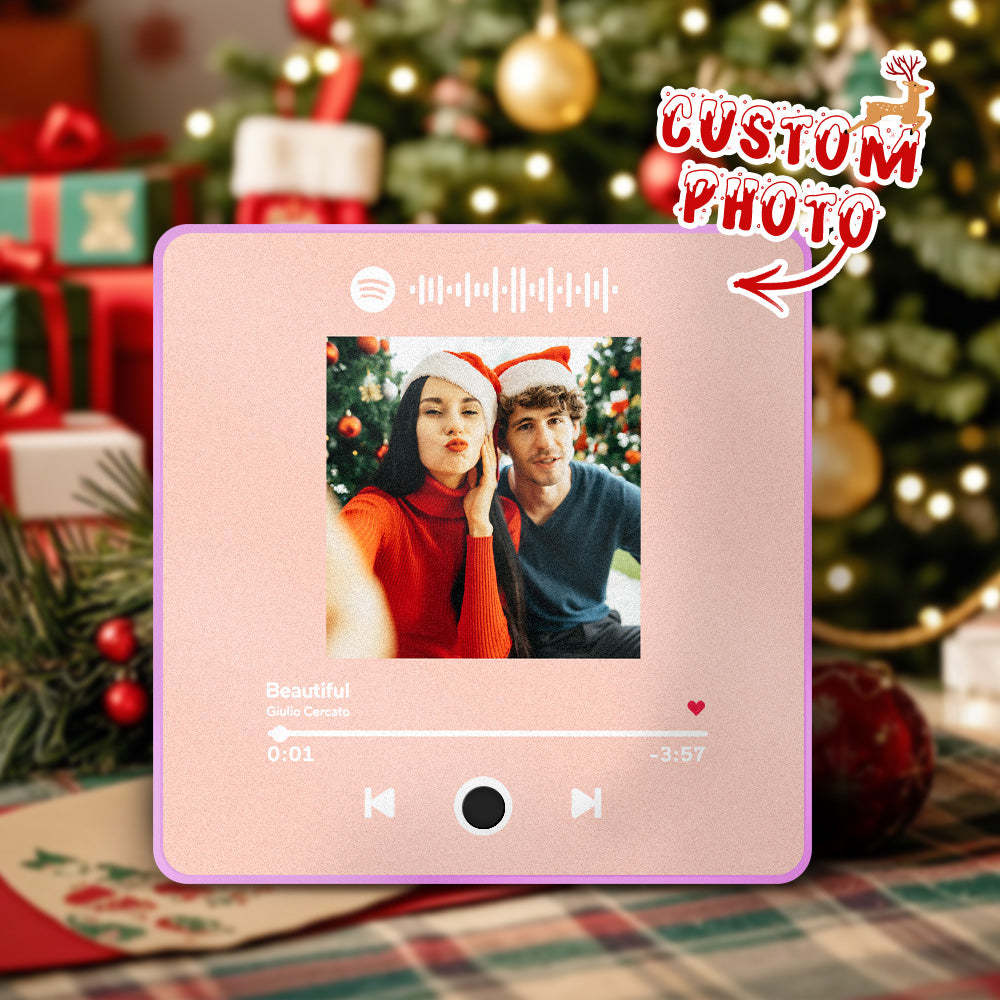 Custom Photo Album Music Fridge Magnet Custom Phone Spotify Music Fridge Magnet Pro Christmas Gifts For Family