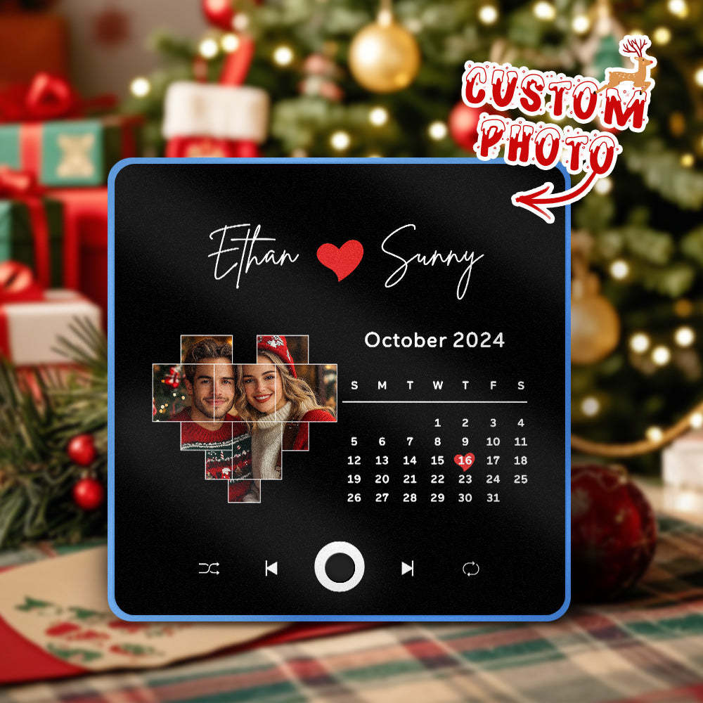 Custom Photo Album Music Fridge Magnet Custom Phone Spotify Music Fridge Magnet Pro Christmas Gifts For Family