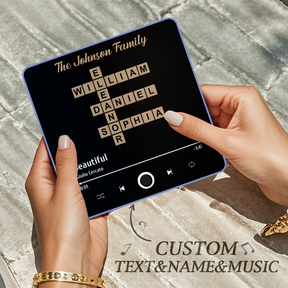 Custom Photo Album Music Fridge Magnet Flower Custom Music Fridge Magnet Pro