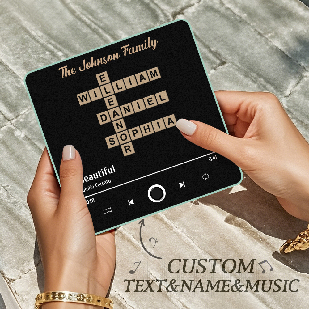 Custom Photo Album Music Fridge Magnet Flower Custom Music Fridge Magnet Pro