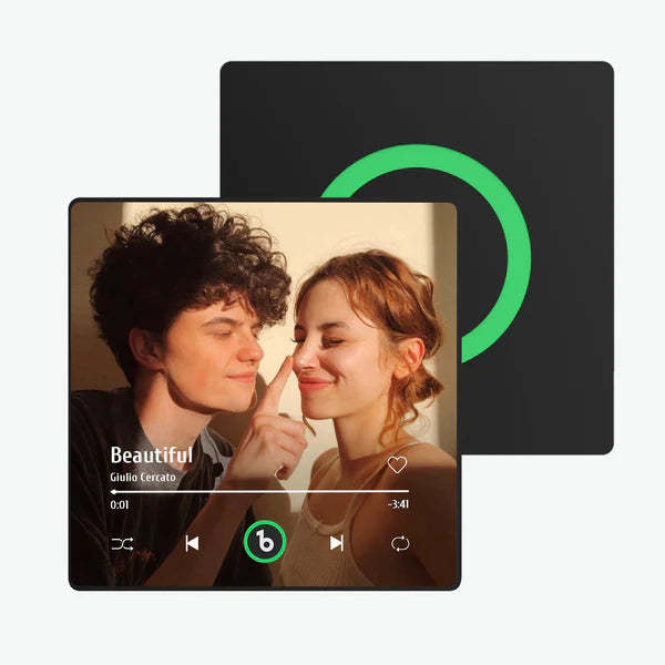 Custom Music Fridge Magnet Family Gift Colorful Frame Album Fridge Magnet Music Wall Photo Sticker Music Movement That Can Be Played Gift - MyFaceUnderwearAU