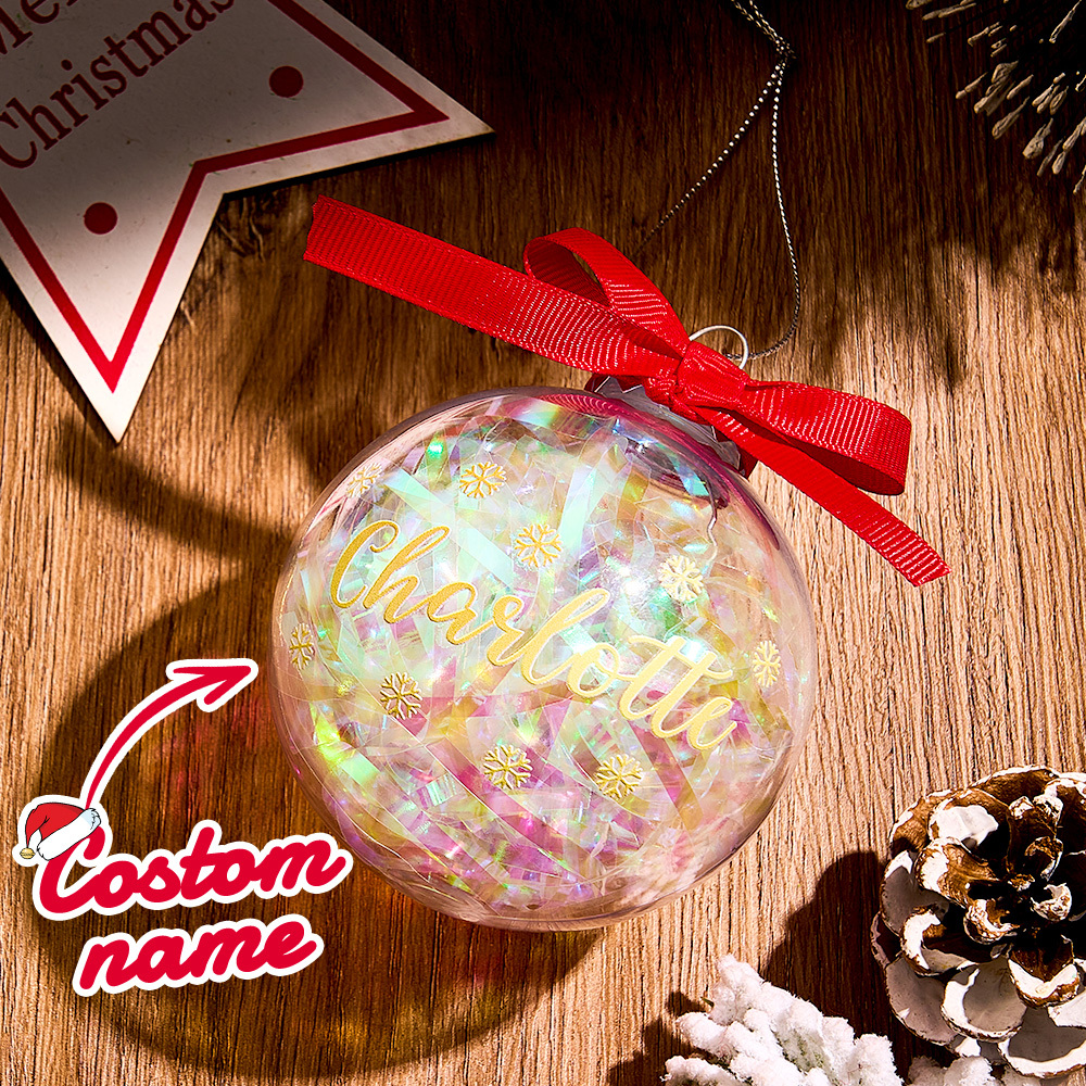 Personalized Christmas Ball Ornaments Name Ornaments  Christmas Decor - MyFaceUnderwearAU