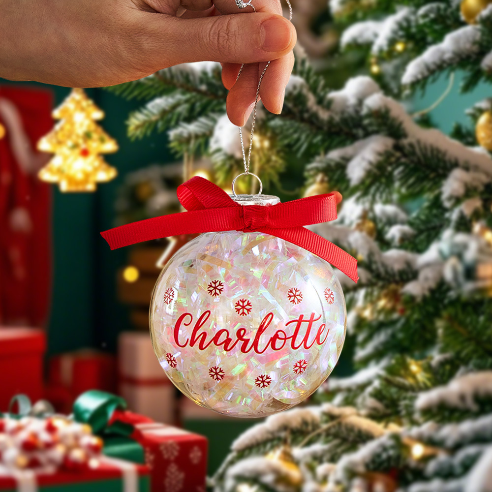 Personalized Christmas Ball Ornaments Name Ornaments  Christmas Decor - MyFaceUnderwearAU
