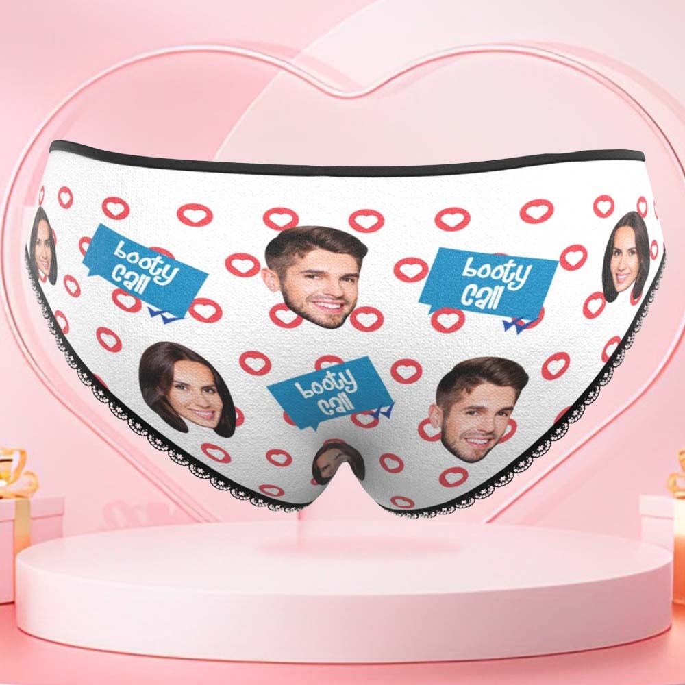 Custom Face Women's Panties Personalised Photo Underwear Choking Hazard Funny Gifts - MyFaceUnderwearAU