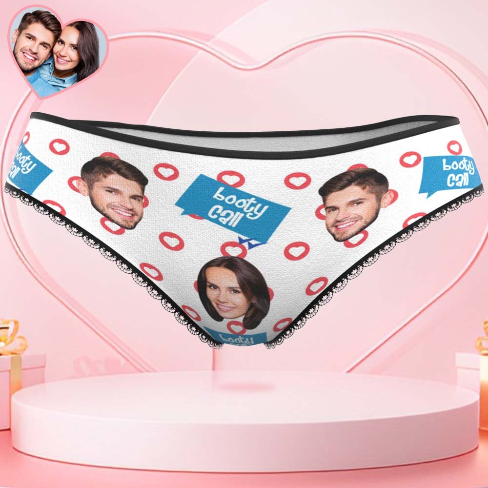 Custom Face Women's Panties Personalised Photo Underwear Choking Hazard Funny Gifts - MyFaceUnderwearAU