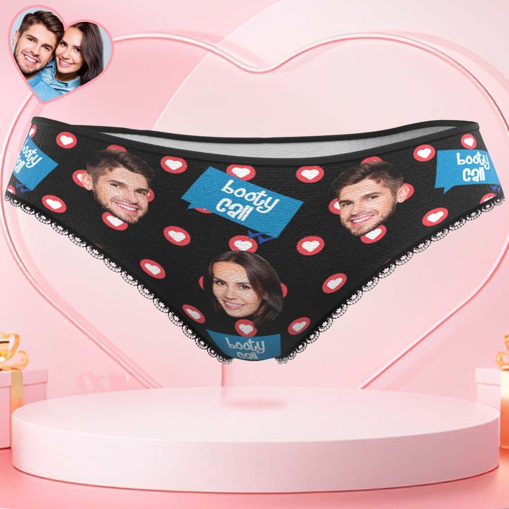 Custom Face Women's Panties Personalised Photo Underwear Choking Hazard Funny Gifts - MyFaceUnderwearAU