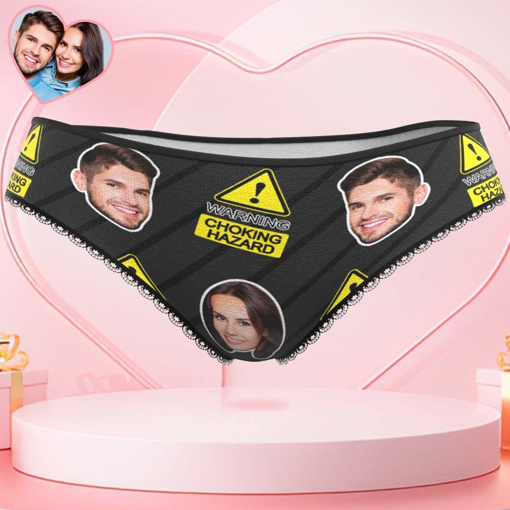 Custom Face Women's Panties Personalised Photo Underwear My Love Funny Gifts - MyFaceUnderwearAU