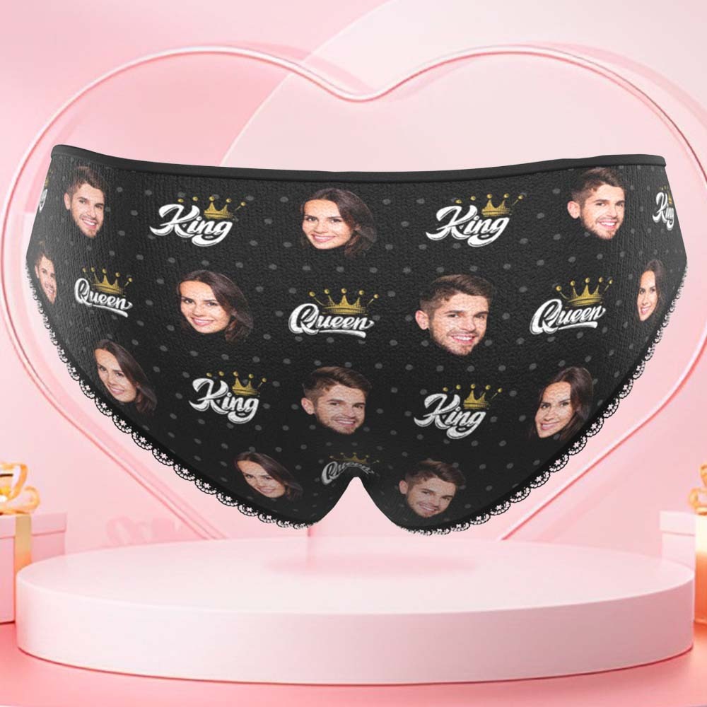 Custom Face Women's Panties Personalised Photo Underwear Choking Hazard Funny Gifts - MyFaceUnderwearAU