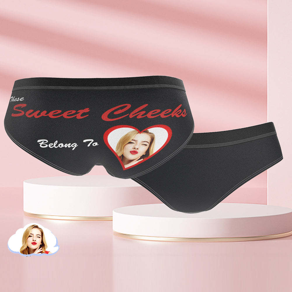 Custom Photo Underwear Heart Photo Commemorative Gifts - MyFaceUnderwearAU