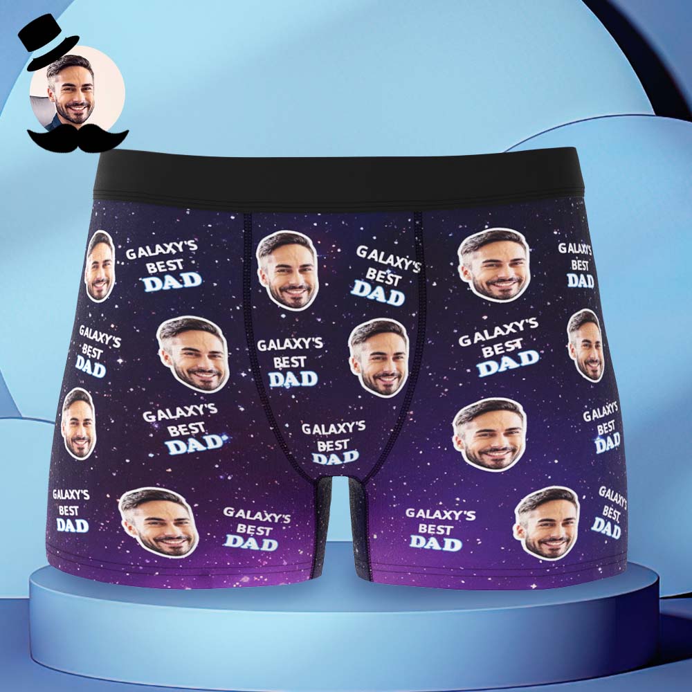 Custom Face Boxers Briefs Personalised Men's Shorts With Photo - MyFaceUnderwear