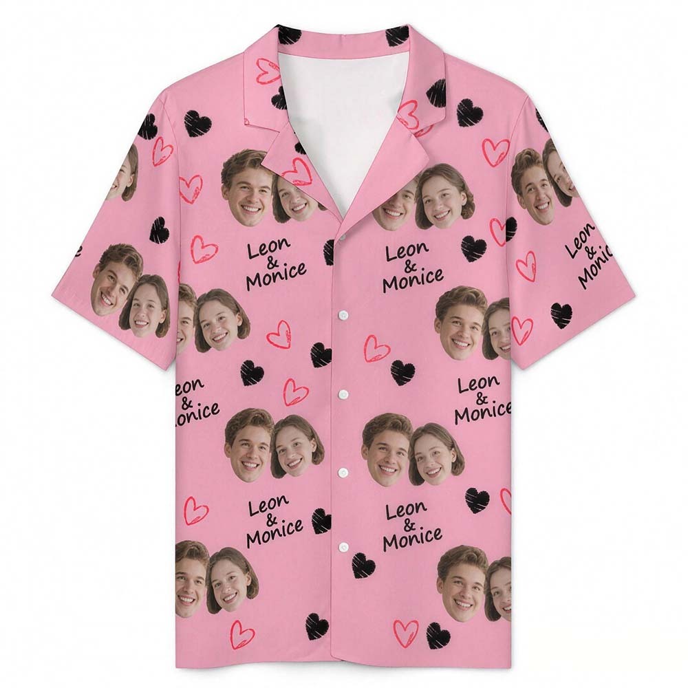 Custom Short Pajamas with Face and Name,Customized Pajama Set For Men/Women,Personalised Short Sleeve Family Pajama Set,Birthday/Party Gifts - MyFaceUnderwearAU