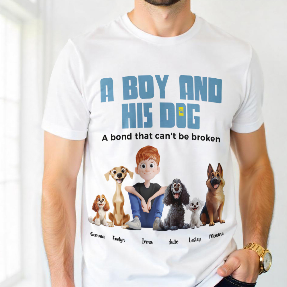 A Bond That Can't be Broken-Personalized Cartoon Shirt Fathers Day Gift - MyFaceUnderwearAU
