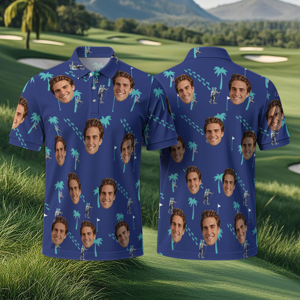 Custom Face Polo The Corpse Golf Polo Shirt Men's Polo Shirt Party Gift - MyFaceUnderwearAU