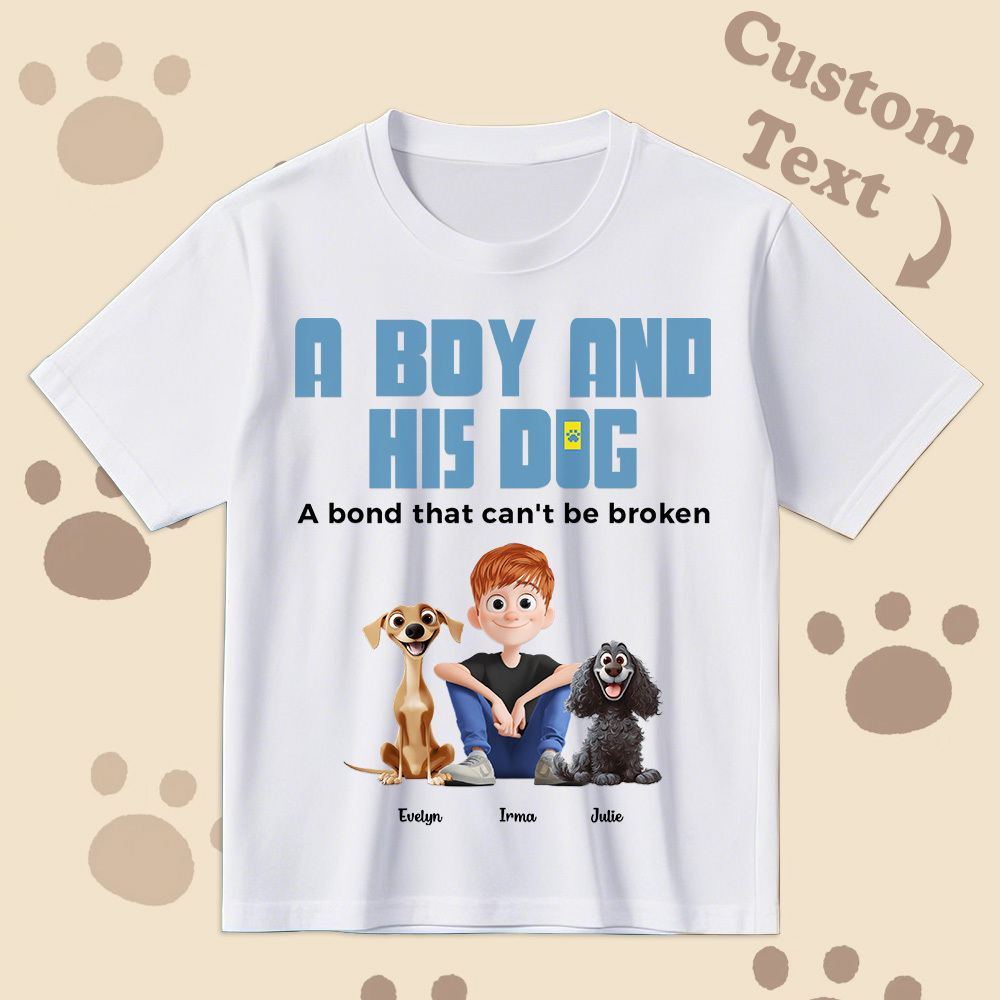 A Bond That Can't be Broken-Personalized Cartoon Shirt Fathers Day Gift - MyFaceUnderwearAU