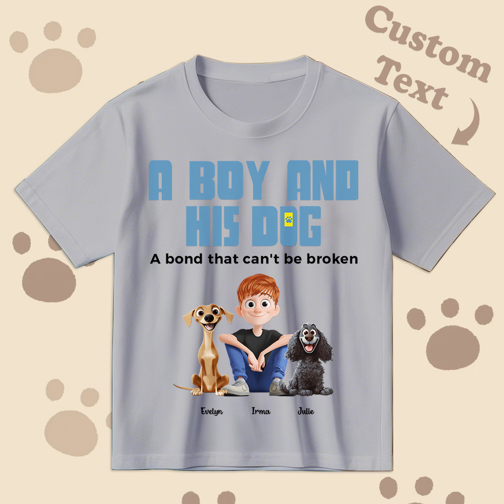 A Bond That Can't be Broken-Personalized Cartoon Shirt Fathers Day Gift - MyFaceUnderwearAU