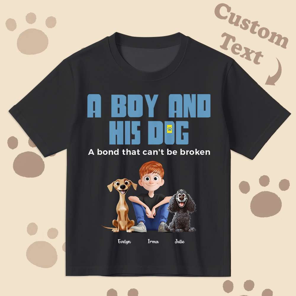 A Bond That Can't be Broken-Personalized Cartoon Shirt Fathers Day Gift - MyFaceUnderwearAU
