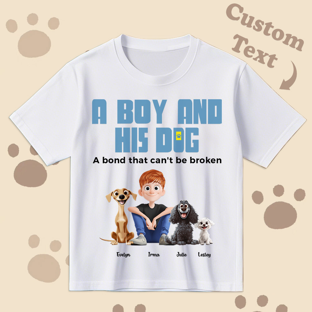 A Bond That Can't be Broken-Personalized Cartoon Shirt Fathers Day Gift - MyFaceUnderwearAU