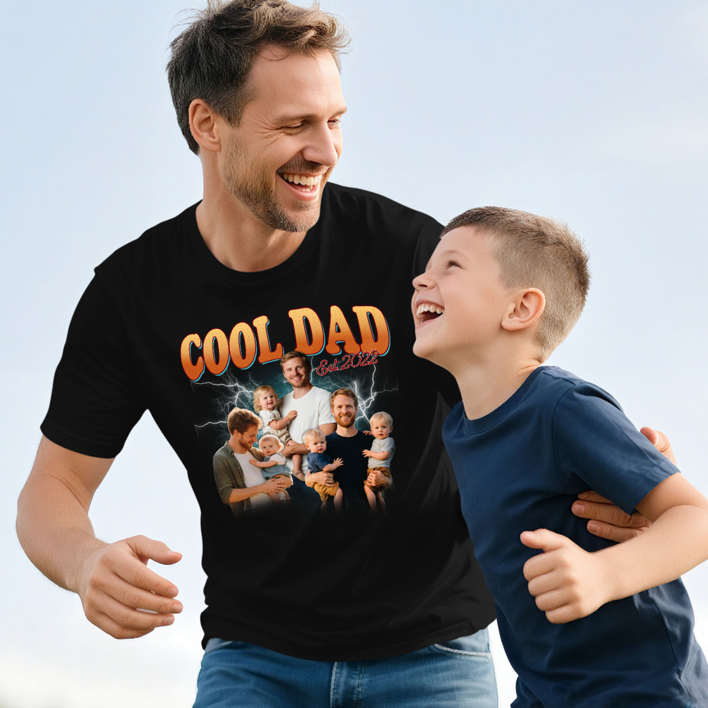 Custom Bootleg Dad Shirt Personalized Best Dad Ever Shirt Cool Dad Shirt Gift Fathers Day Gift