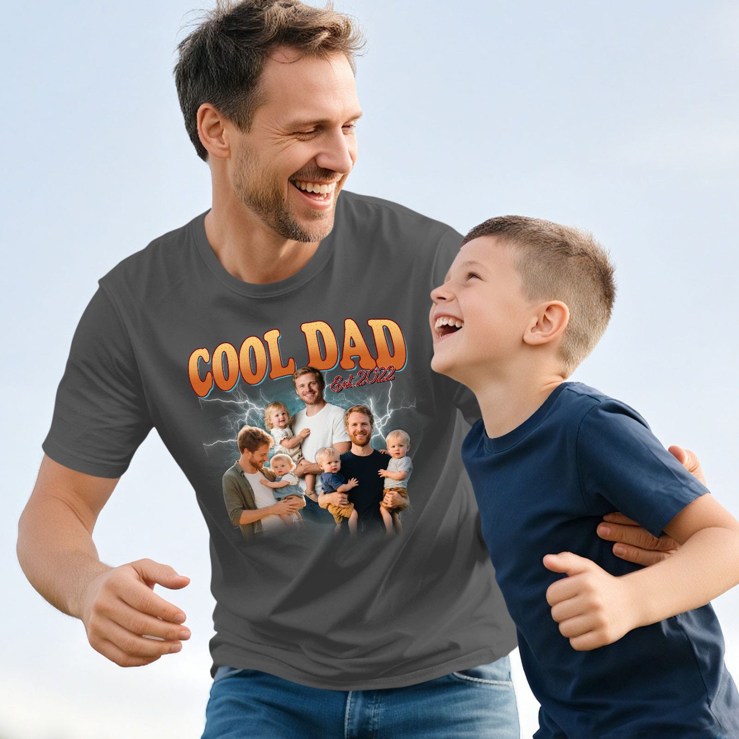 Custom Bootleg Dad Shirt Personalized Best Dad Ever Shirt Cool Dad Shirt Gift Fathers Day Gift