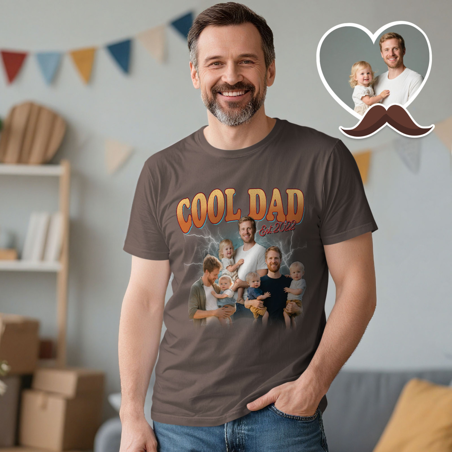 Custom Bootleg Dad Shirt Personalized Best Dad Ever Shirt Cool Dad Shirt Gift Fathers Day Gift