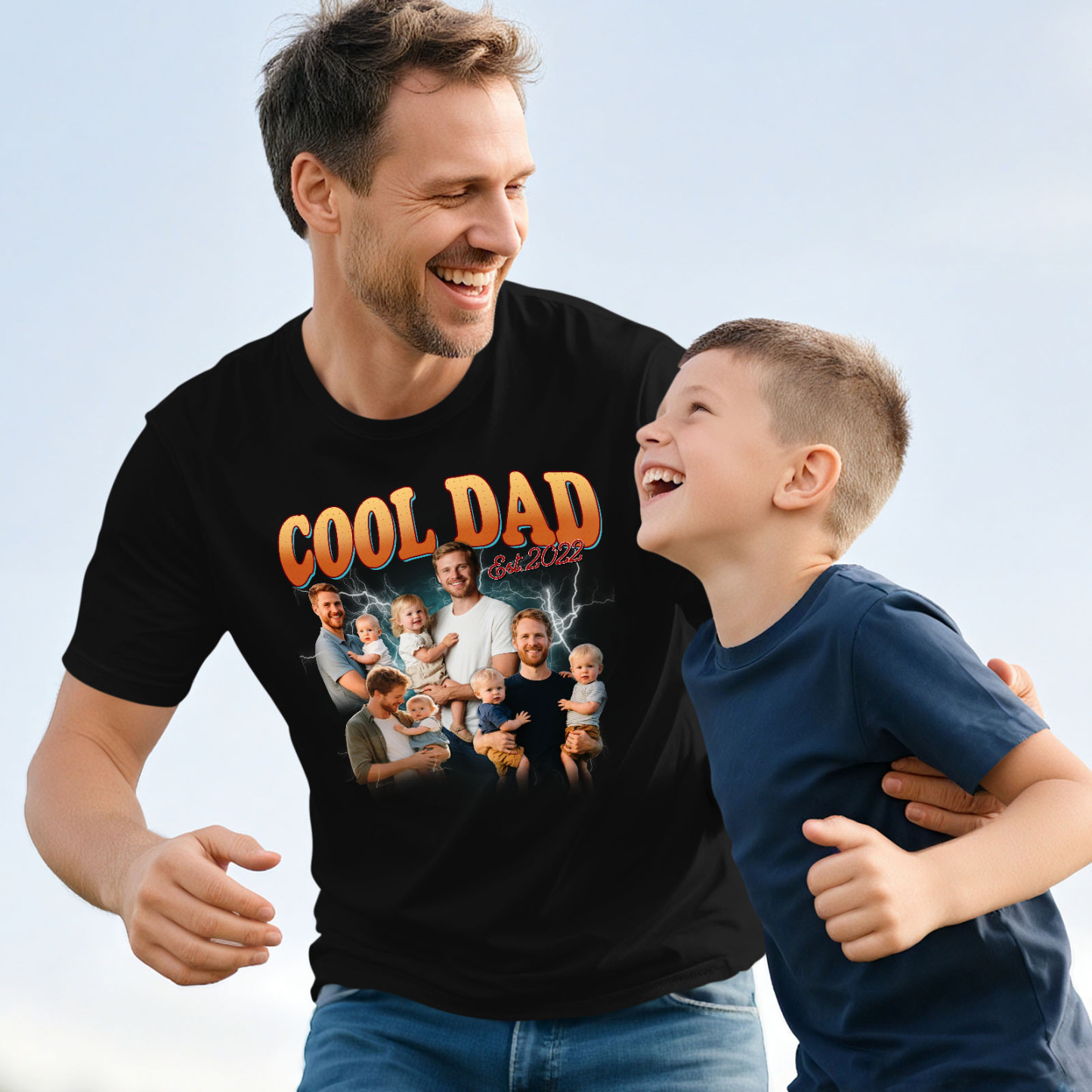 Custom Bootleg Dad Shirt Personalized Best Dad Ever Shirt Cool Dad Shirt Gift Fathers Day Gift