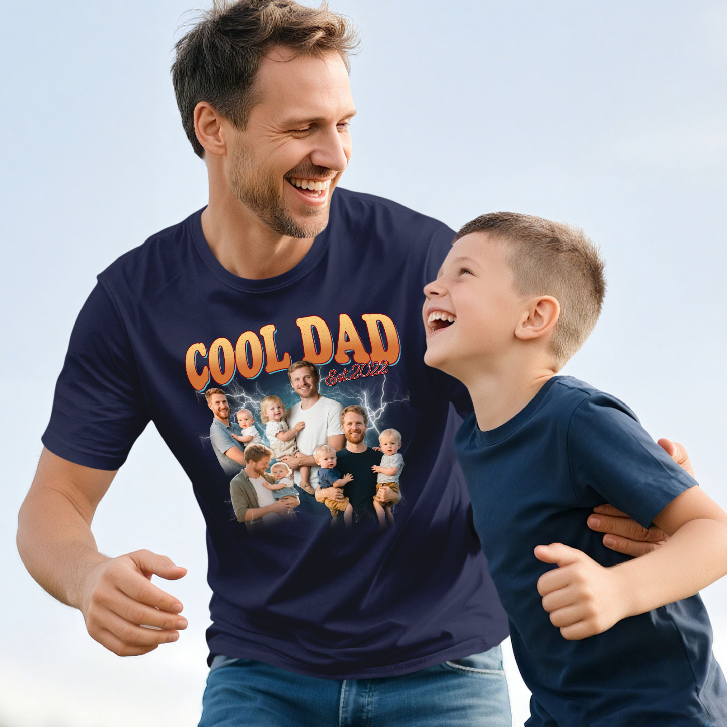 Custom Bootleg Dad Shirt Personalized Best Dad Ever Shirt Cool Dad Shirt Gift Fathers Day Gift