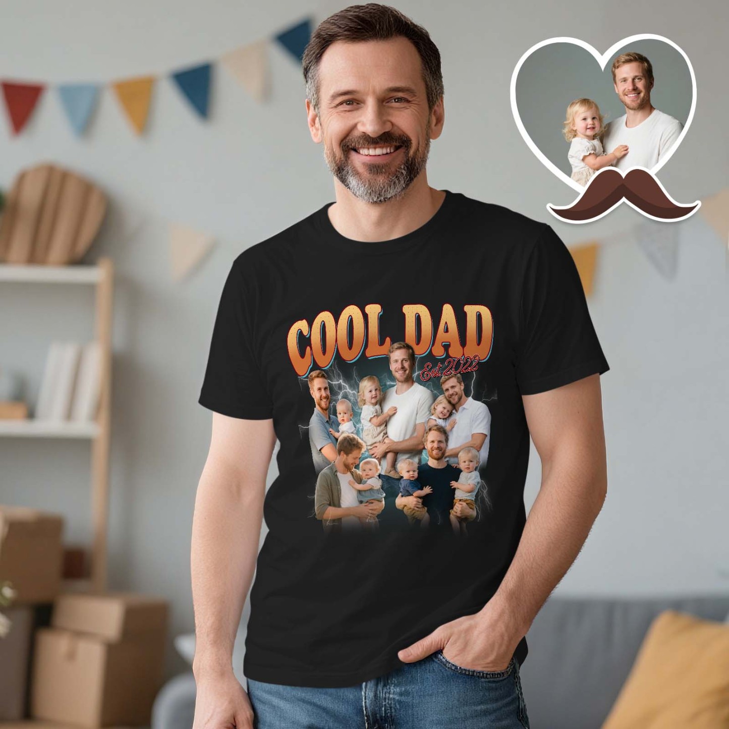 Custom Bootleg Dad Shirt Personalized Best Dad Ever Shirt Cool Dad Shirt Gift Fathers Day Gift