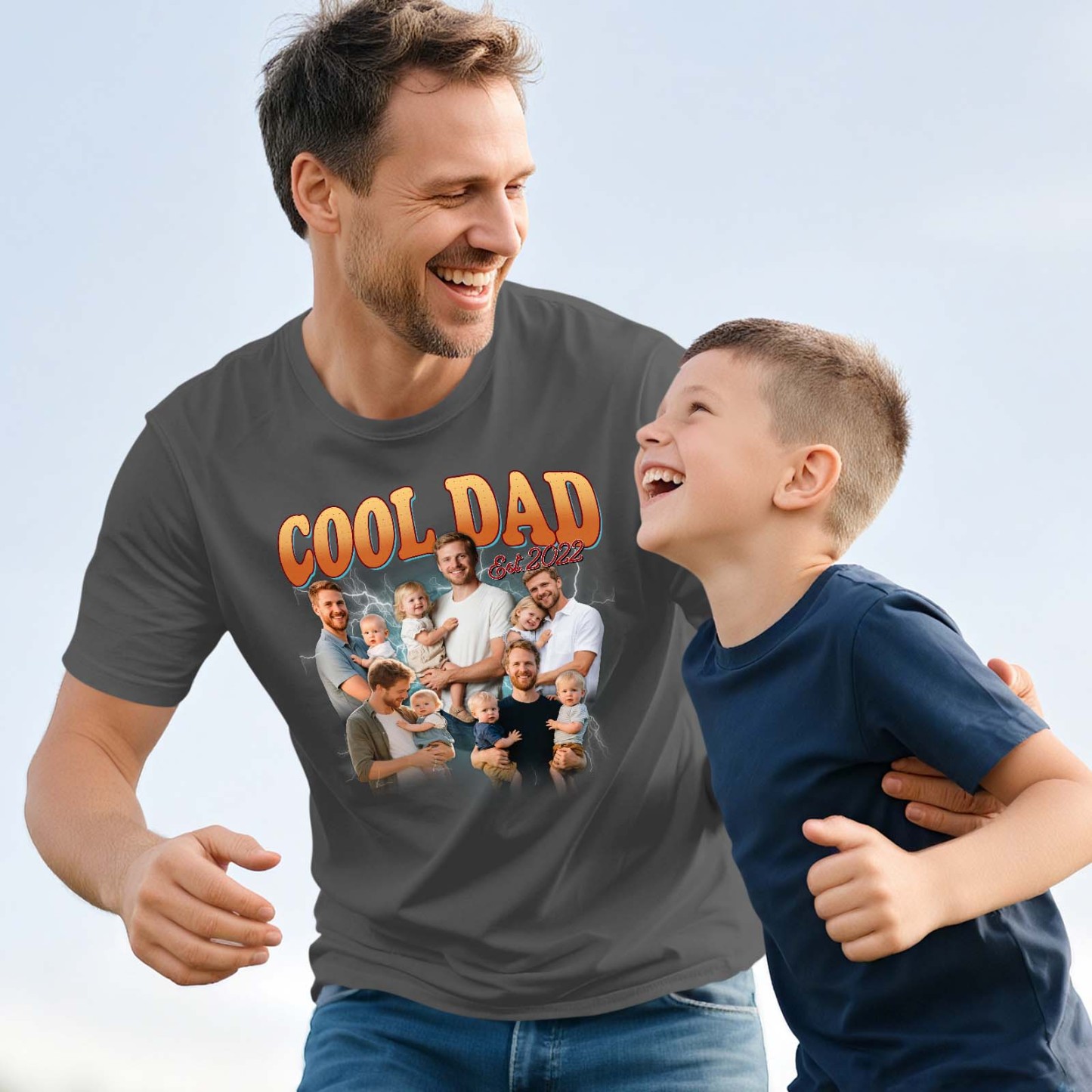 Custom Bootleg Dad Shirt Personalized Best Dad Ever Shirt Cool Dad Shirt Gift Fathers Day Gift