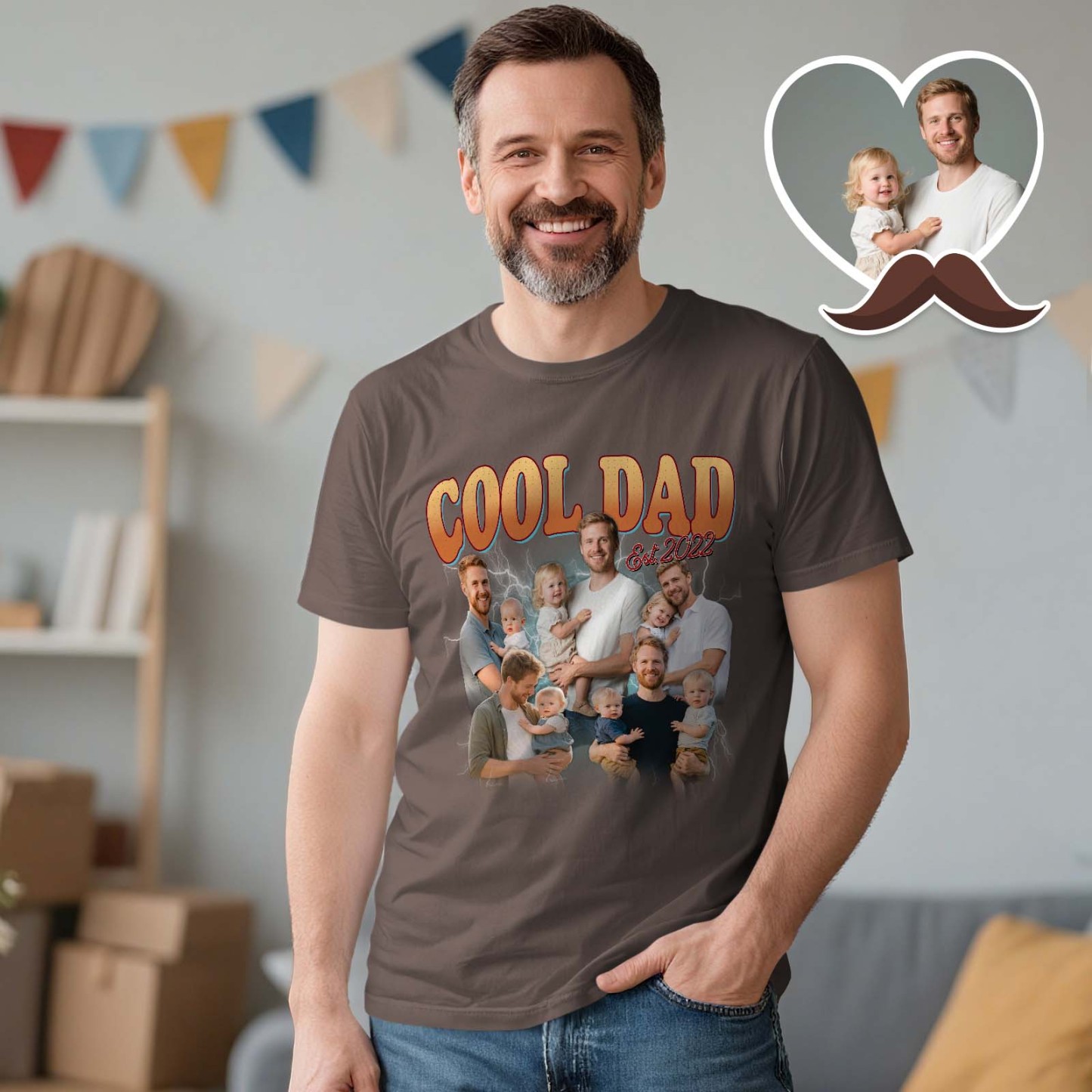 Custom Bootleg Dad Shirt Personalized Best Dad Ever Shirt Cool Dad Shirt Gift Fathers Day Gift