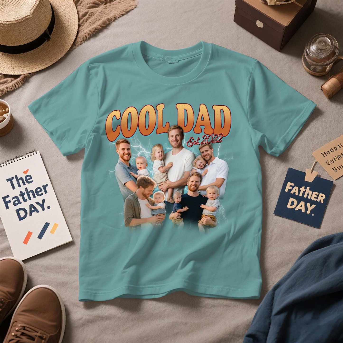 Custom Bootleg Dad Shirt Personalized Best Dad Ever Shirt Cool Dad Shirt Gift Fathers Day Gift