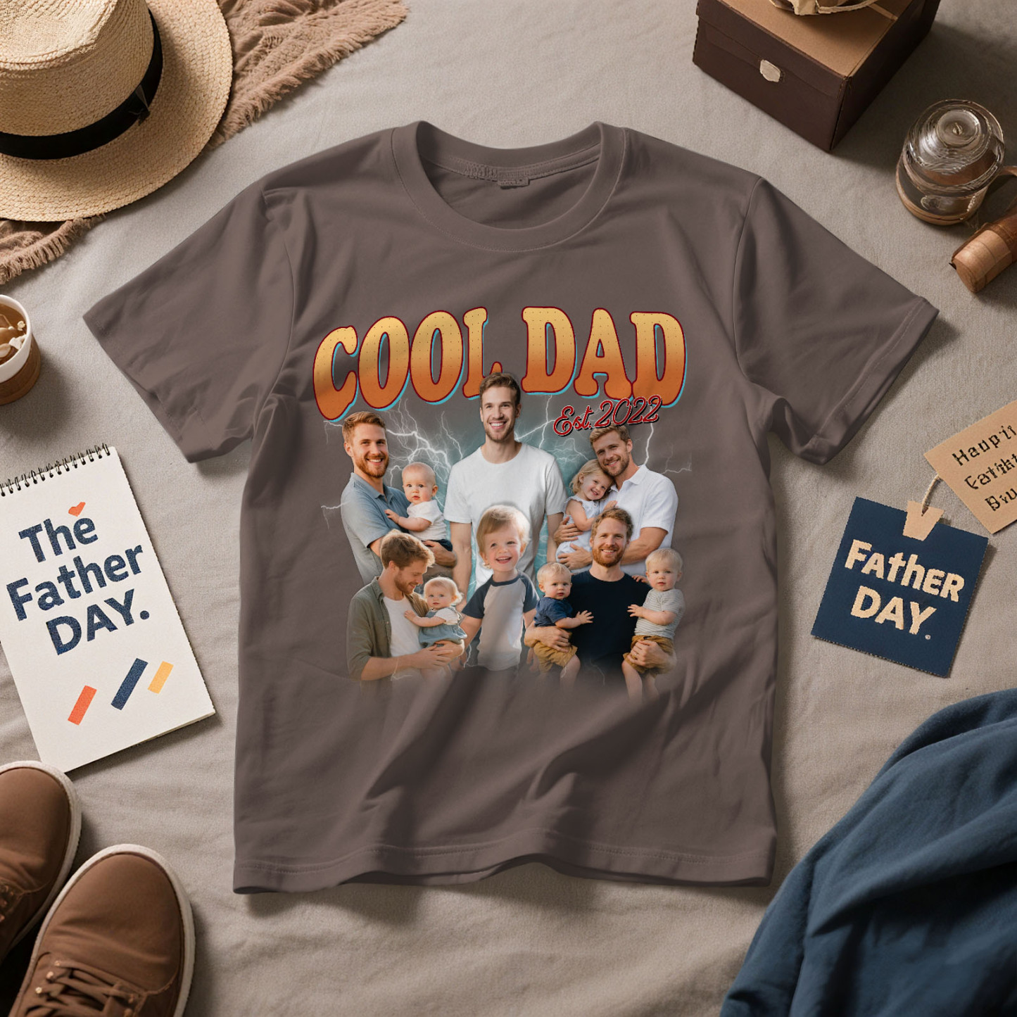 Custom Bootleg Dad Shirt Personalized Best Dad Ever Shirt Cool Dad Shirt Gift Fathers Day Gift