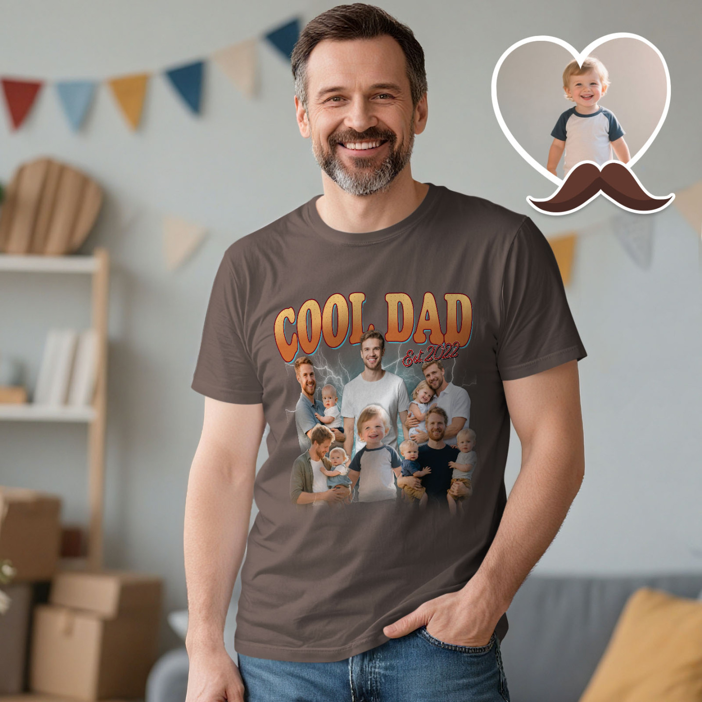 Custom Bootleg Dad Shirt Personalized Best Dad Ever Shirt Cool Dad Shirt Gift Fathers Day Gift