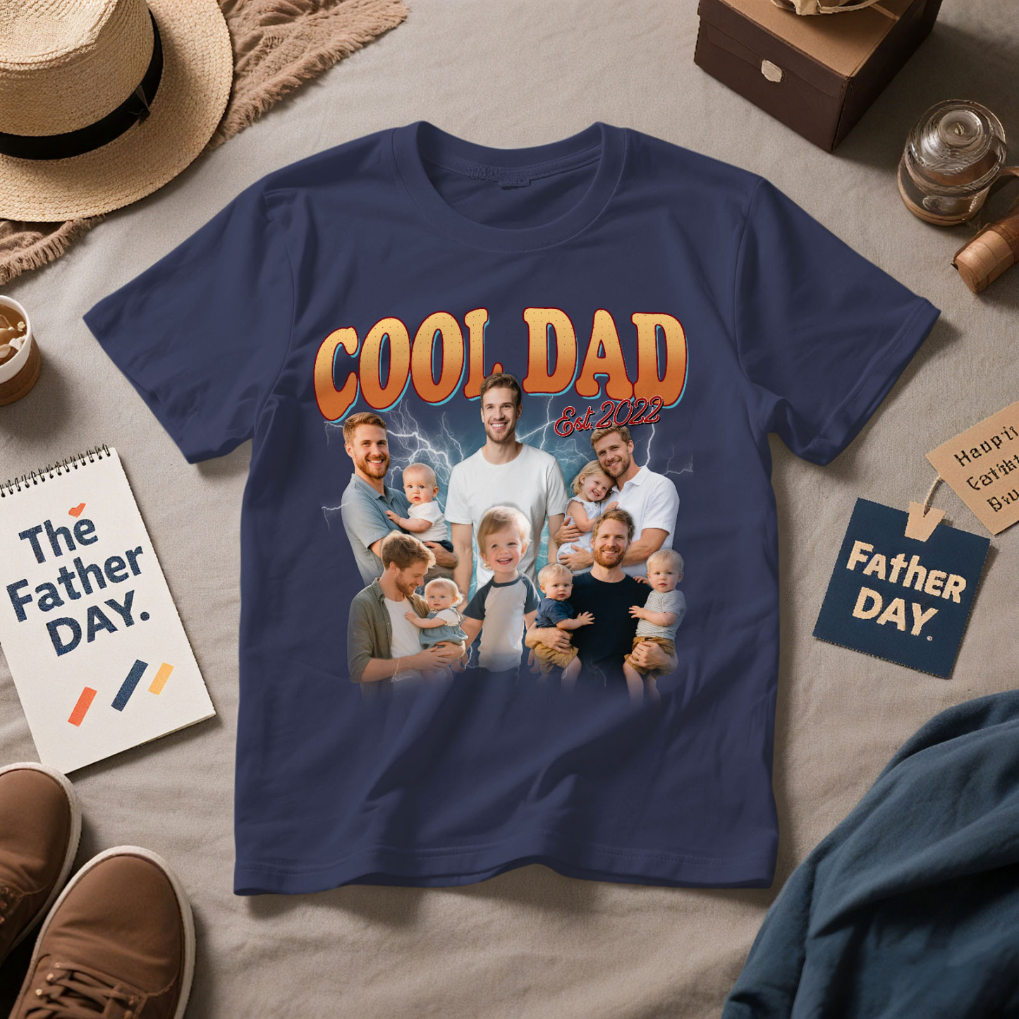 Custom Bootleg Dad Shirt Personalized Best Dad Ever Shirt Cool Dad Shirt Gift Fathers Day Gift