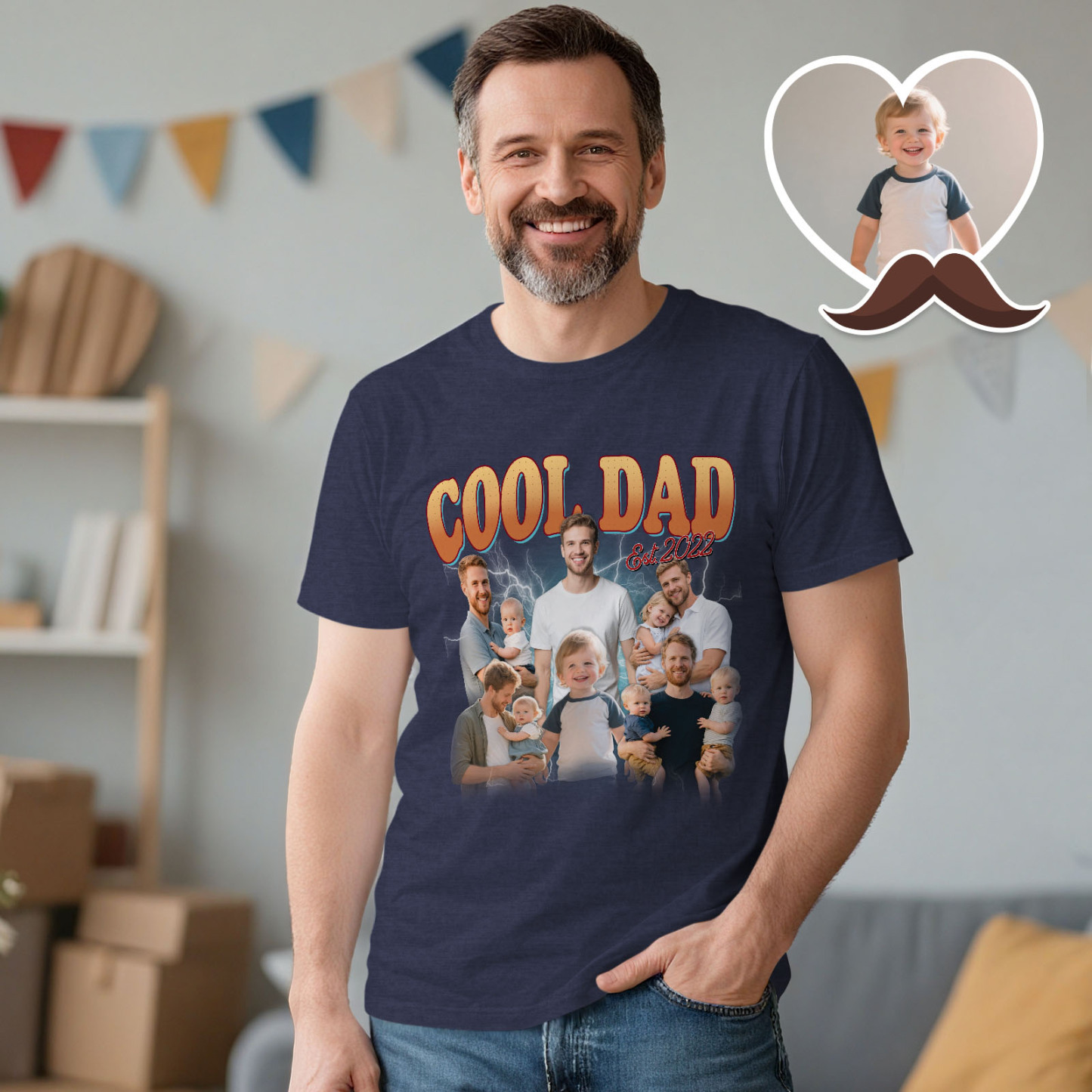 Custom Bootleg Dad Shirt Personalized Best Dad Ever Shirt Cool Dad Shirt Gift Fathers Day Gift