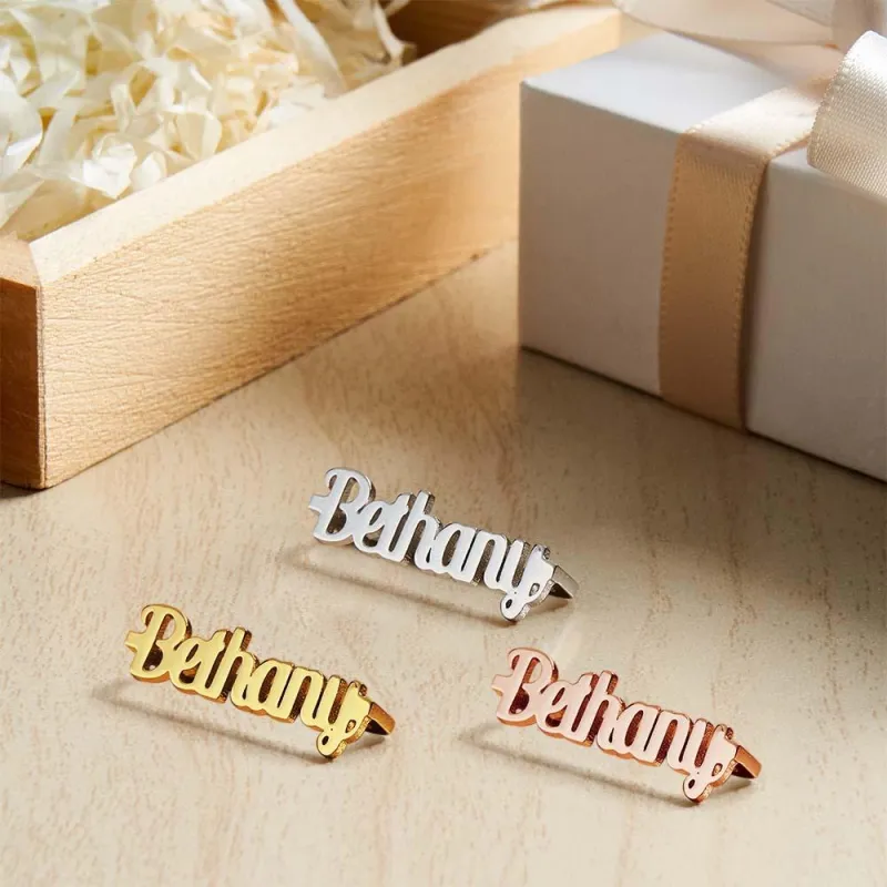 Personalized Apple Watch Charms - Watch Name Band - Watch Bar Name Charm - Rose Gold Silver Name Tag - Valentine's Day Gift - Gift for Her